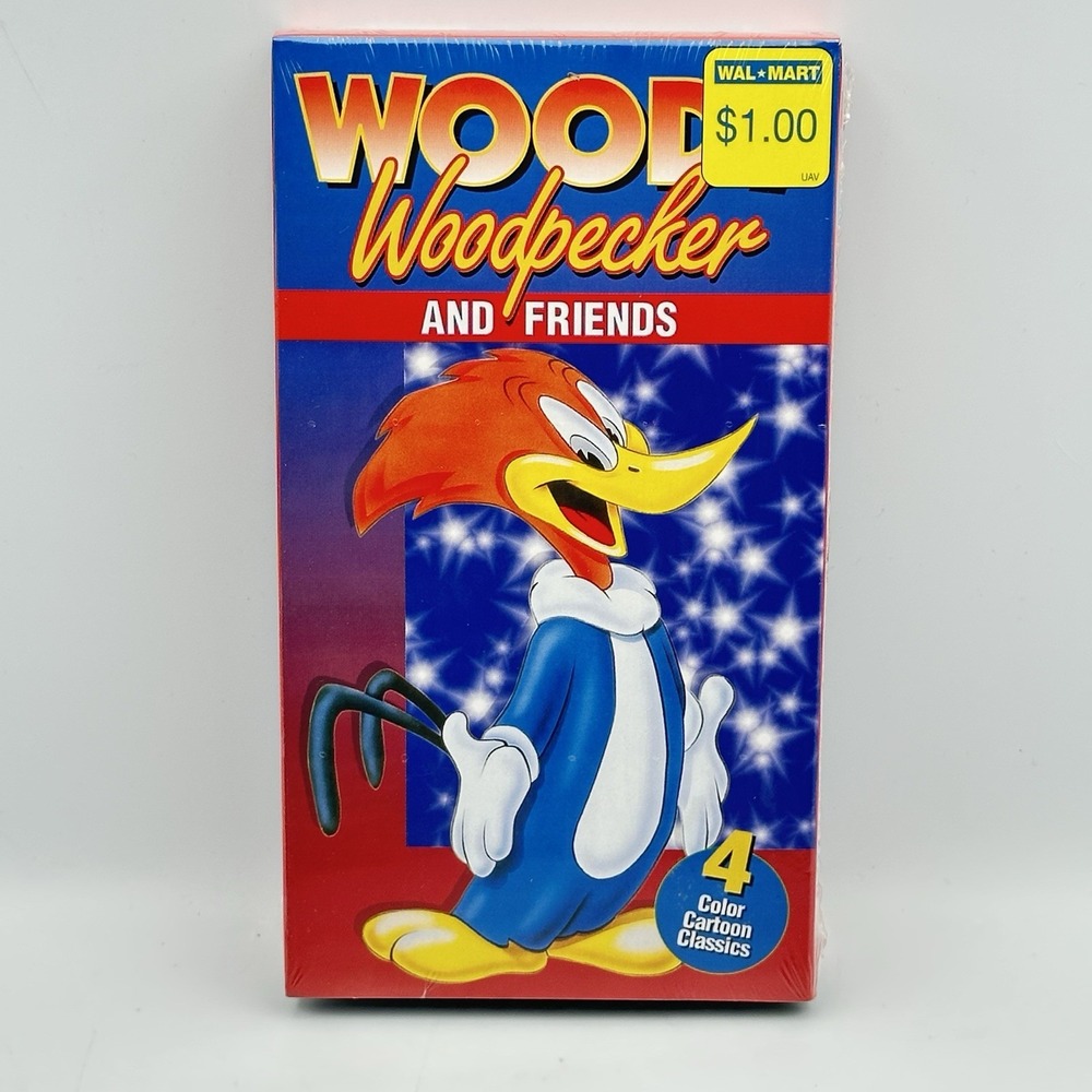 VHS Woody Woodpecker and Friends (VHS, 1996)
